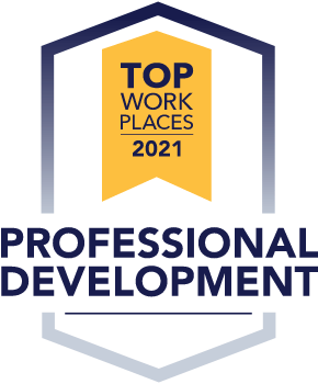2021 Top Workplace Award for Professional Development